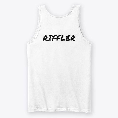 Bb Riffler 3 Xl White T-Shirt Back