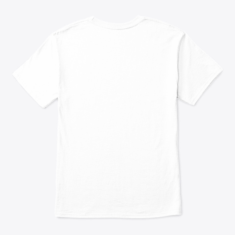 Rock N Grohl White T-Shirt Back