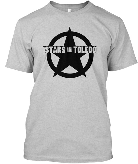 Stars In Toledo Light Steel T-Shirt Front