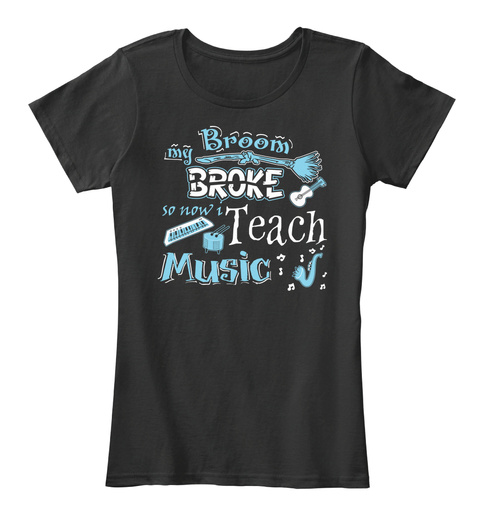 Music Teachers Broom Broke