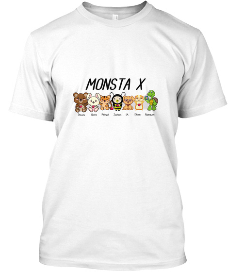 Monsta X Kawaii Animals Shirt