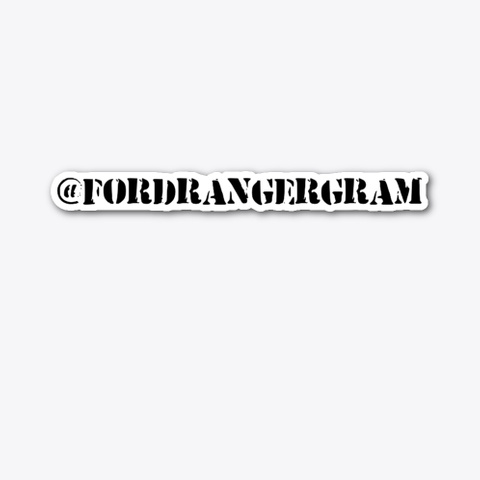 @Ford Ranger Gram Standard T-Shirt Front