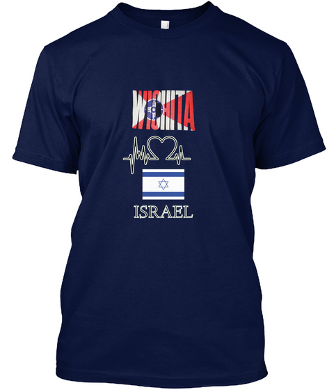 Israel Wichita Navy T-Shirt Front
