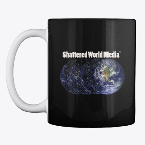 Shattered World Media Black T-Shirt Front