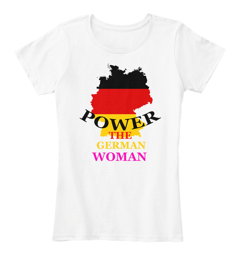 Woman Power T Shirt For German