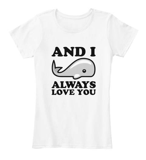 I Whale Always Love You Cold Shoulder Tunic Top 