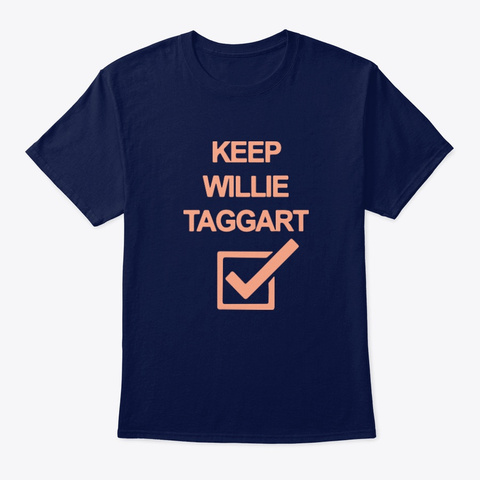 Keep Willie Taggart T Shirts Navy T-Shirt Front