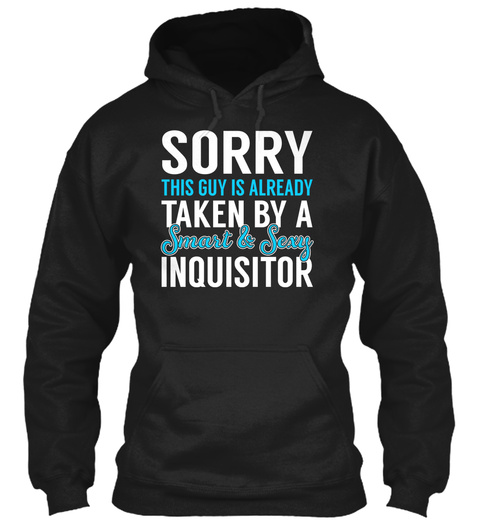 Inquisitor Black T-Shirt Front