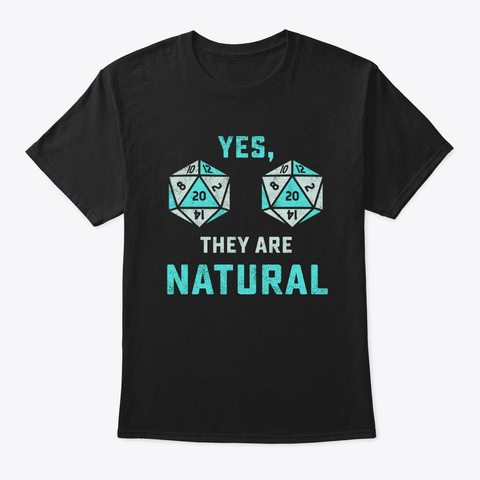 Yes They Are Natural 20 Dice Funny