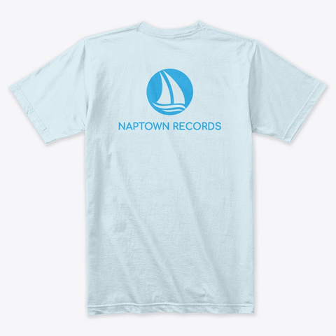 Classic Naptown Merch Light Blue T-Shirt Back