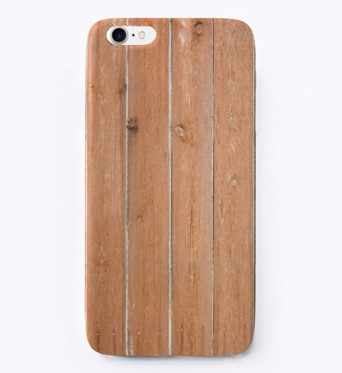 Wooden Texture Cover Coral Camiseta Front