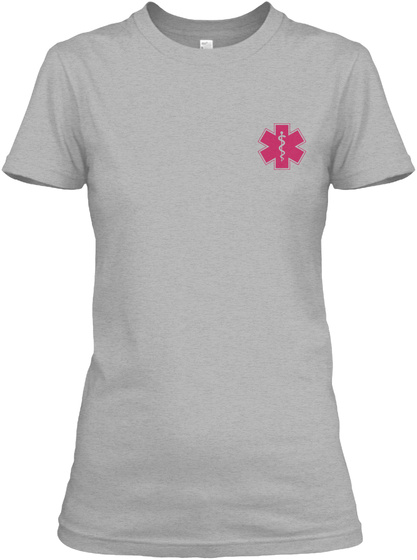 Paramedic Limited Edition Sport Grey T-Shirt Front