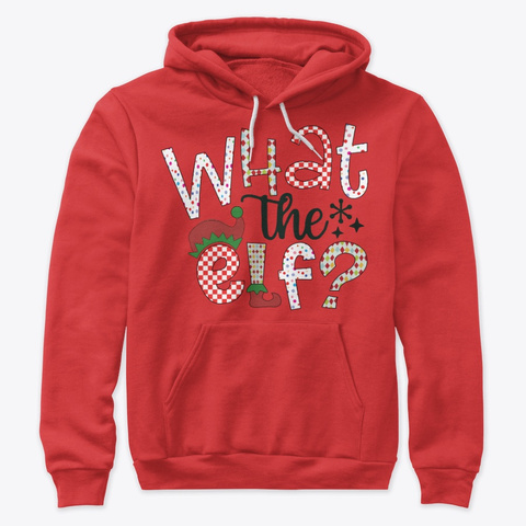 What The Elf  Christianity Edition Red T-Shirt Front