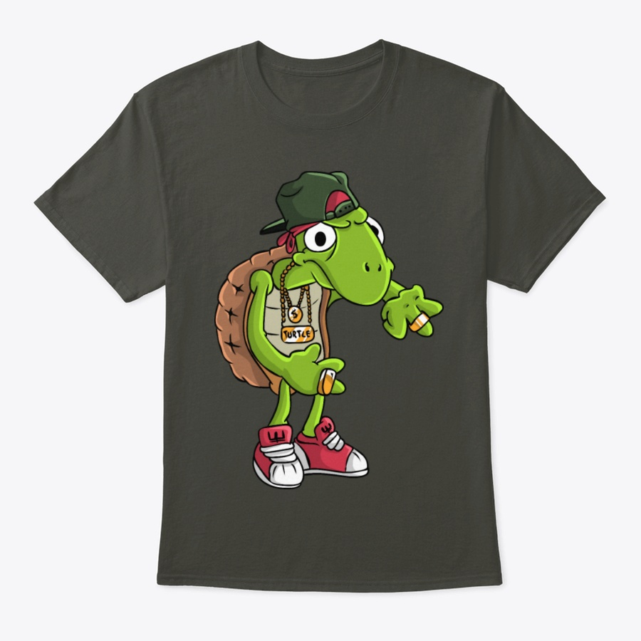 Funny Turtle Hiphop Style Unisex Tshirt