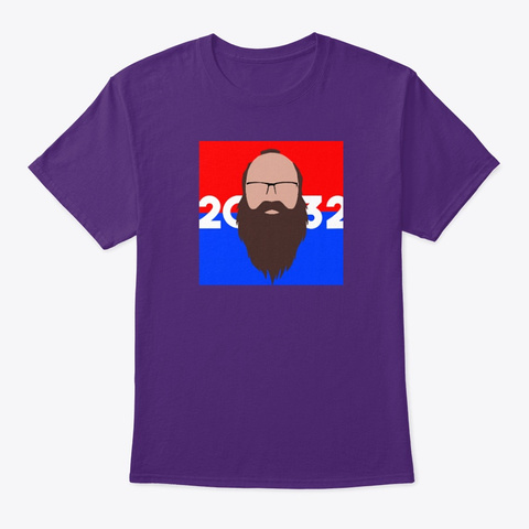 Papa's Merch Purple T-Shirt Front