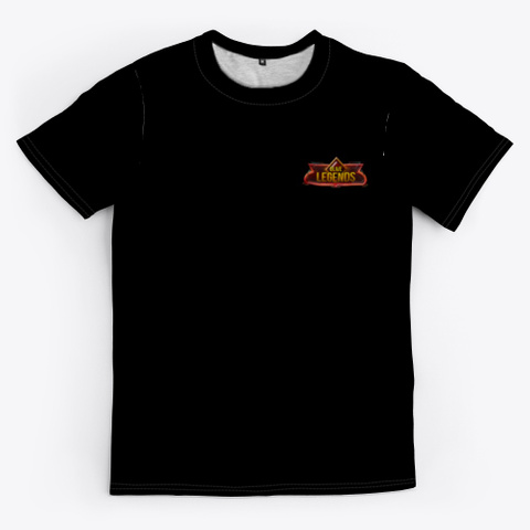 D Live Legends Swag Black T-Shirt Front
