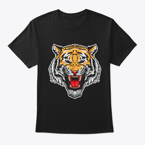 Tiger Black Kaos Front