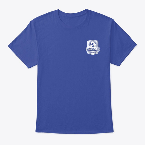 Moab Climbs Tshirt Deep Royal T-Shirt Front