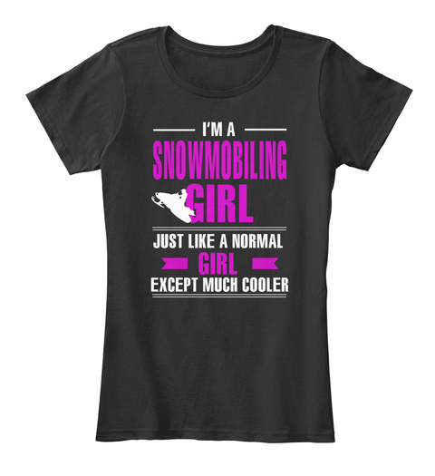 Snowmobiling Girl Is Cooler