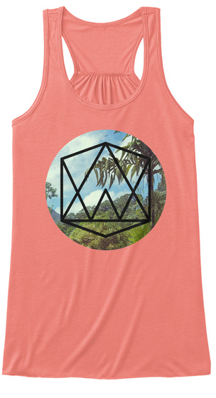 Prosperous Coral T-Shirt Front