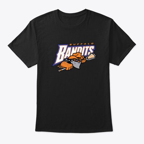 Buffalo Bandits Black T-Shirt Front
