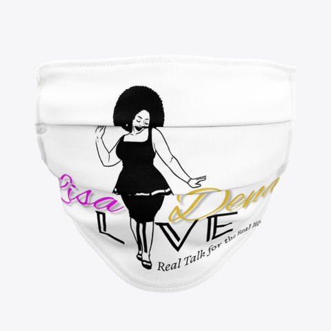 Lisa Denae Live Cloth Face Mask/Sticker Standard T-Shirt Front