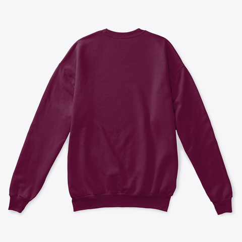All I Want Is Indigenous Sovereignty Maroon  T-Shirt Back