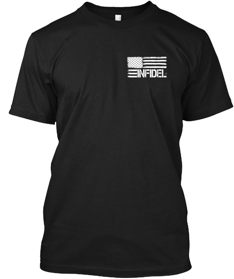 Infidel Black T-Shirt Front