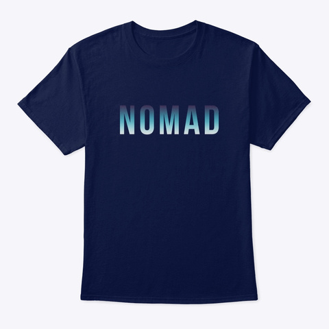 Nomad Navy T-Shirt Front