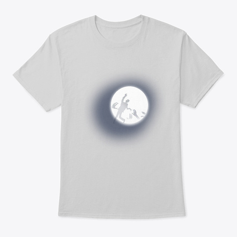 The Moon Bog Light Steel áo T-Shirt Front