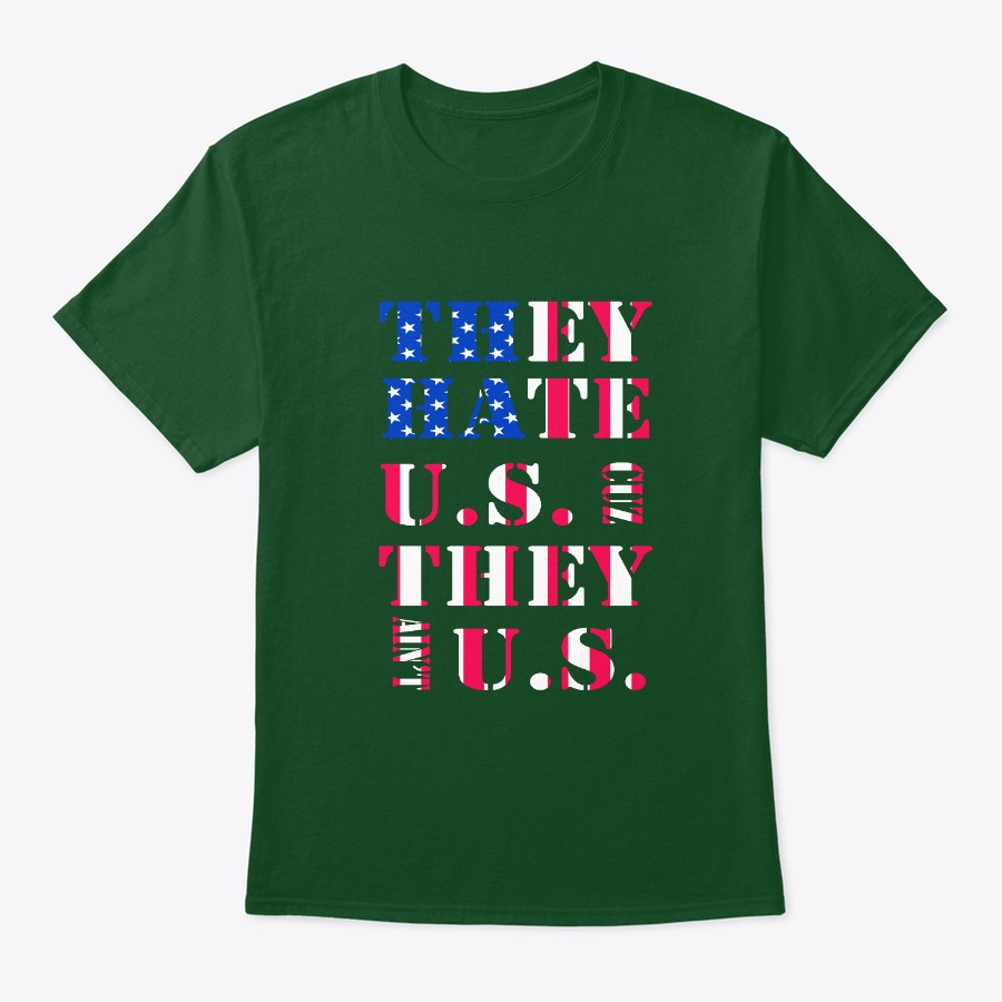 They hate US cuz they aint US... Unisex Tshirt