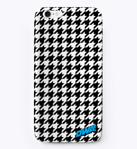 Dwa! Houndstooth I Phone Case Standard T-Shirt Front