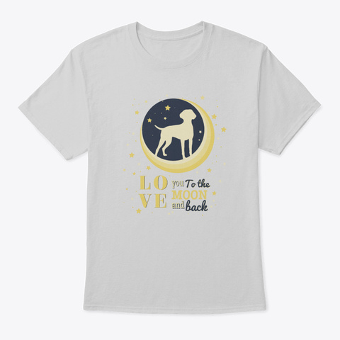 German Shorthaired Pointer Light Steel T-Shirt Front