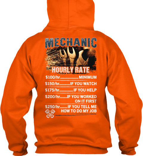 Mechanics Hourly Rate