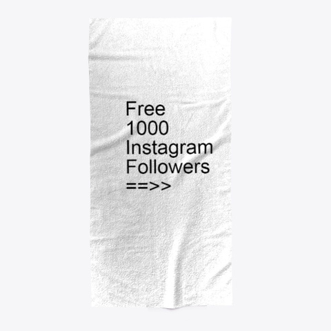 {{Free 1000 Instagram Followers}}   Tags Standard Camiseta Front
