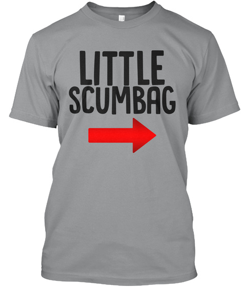 Little Scumbag Sport Grey T-Shirt Front