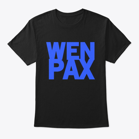 Wen Pax Black T-Shirt Front