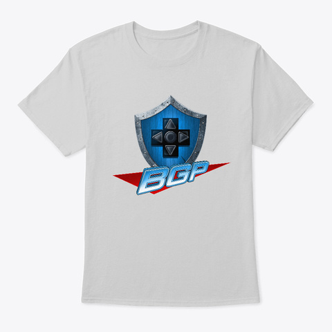 Bgp Logo Shirt Light Steel T-Shirt Front