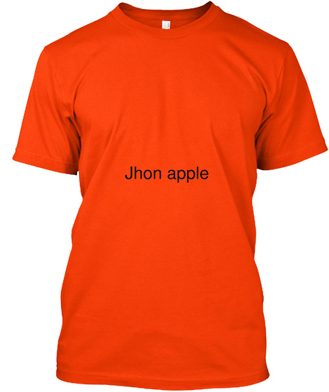 Merch jhon apple Unisex Tshirt