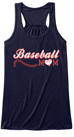 Baseball Mom Midnight T-Shirt Front