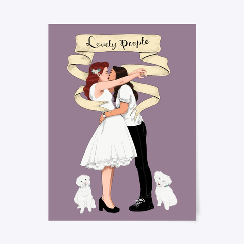 Lovely People: Jessie & Claud Standard T-Shirt Front