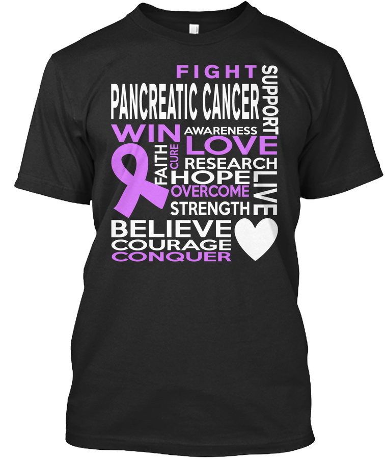 Pancreatic Cancer Awareness Shirt Unisex Tshirt