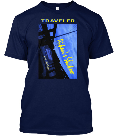 Traveler Navy T-Shirt Front