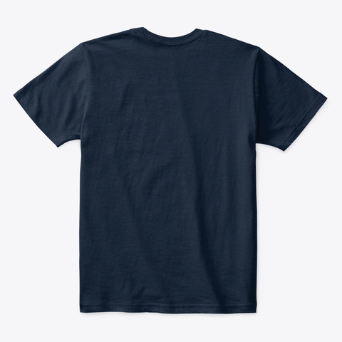 N/A New Navy T-Shirt Back