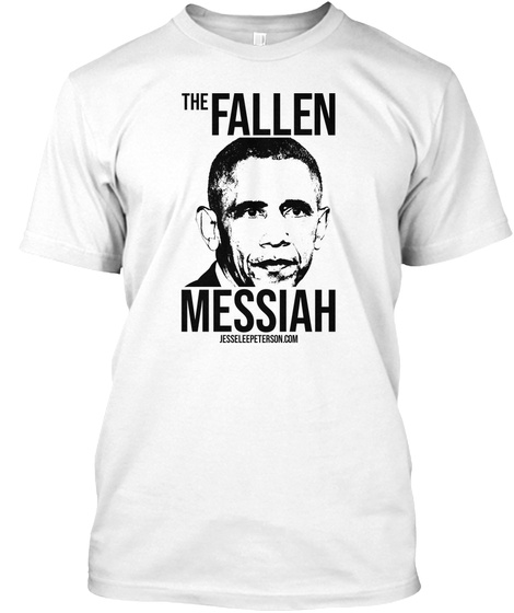 THE FALLEN MESSIAH-Barack Obama-BlackInk Unisex Tshirt