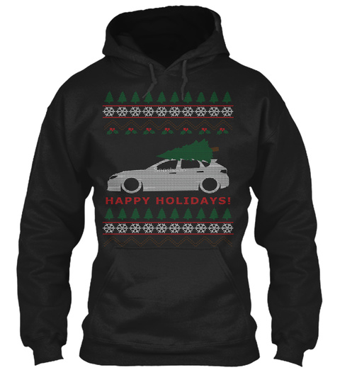 Wrx Sti Hatch Ugly Christmas Sweater Ts