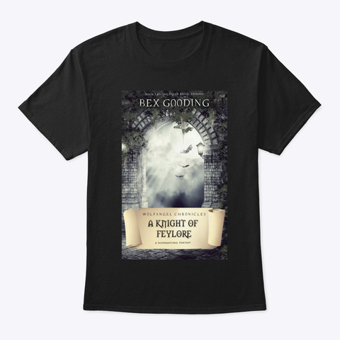 A Knight Of Feylore Black T-Shirt Front