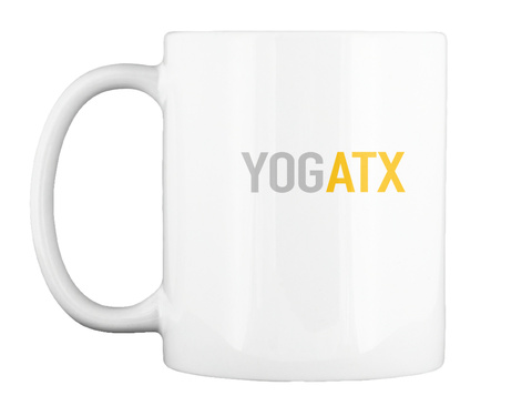 Yogatx White T-Shirt Front