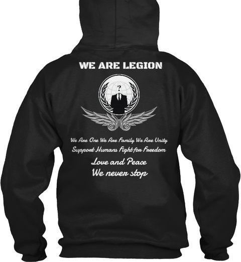 Anonymous We Are One We Are Legion We Are One We Are Family We