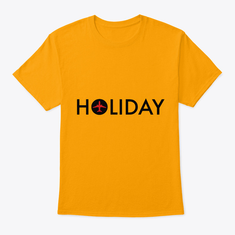 Holiday Party Crew Gold T-Shirt Front